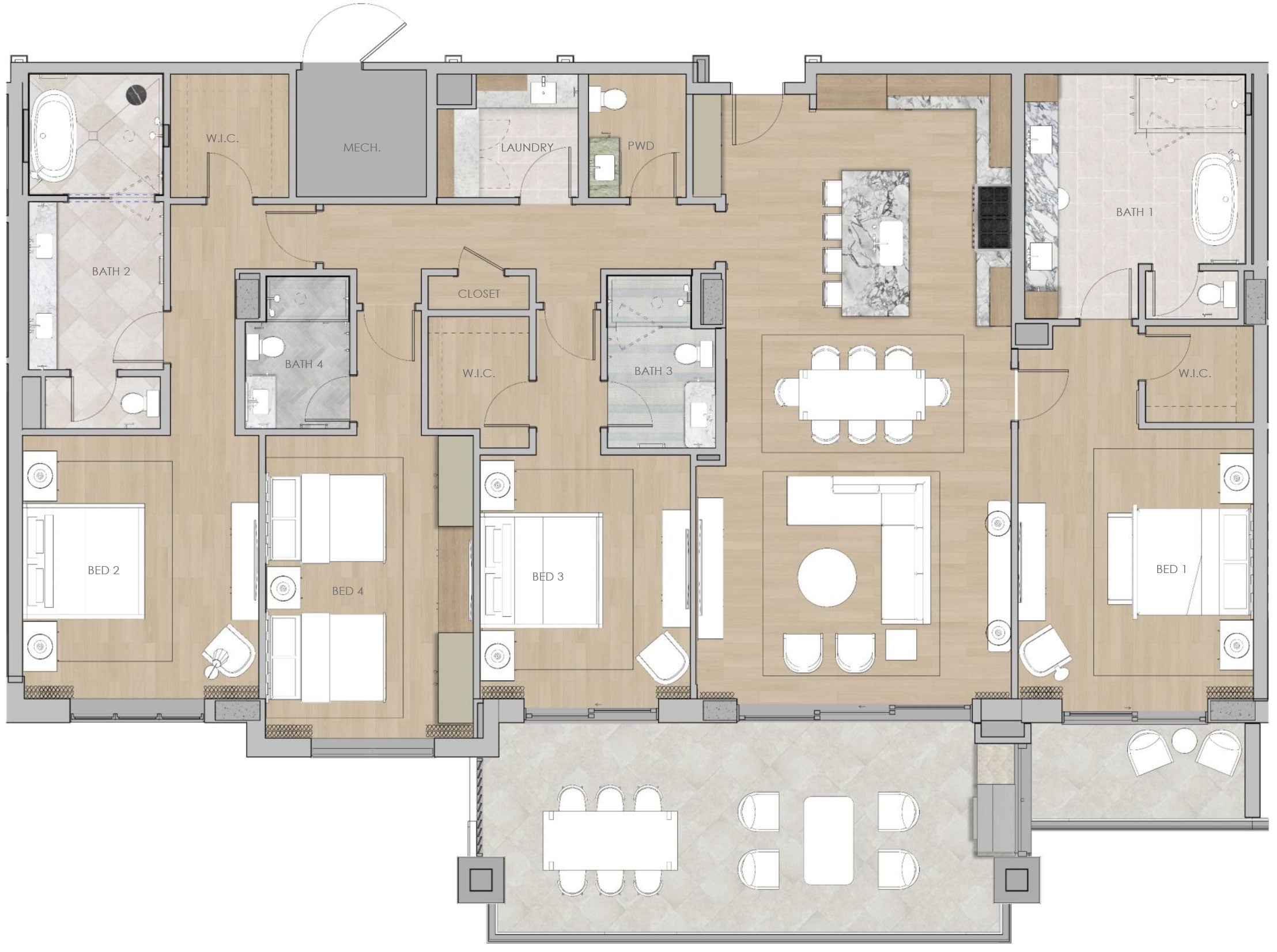 CRANE floor plan